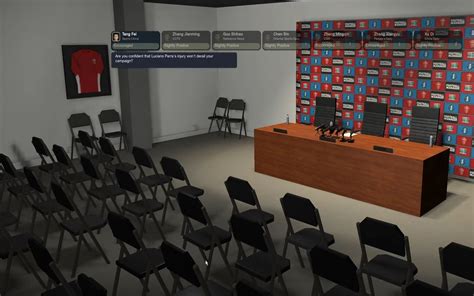 press box for press conference